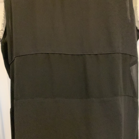 Charming Charlie Black Womens Blouse Size Medium - Picture 4 of 6